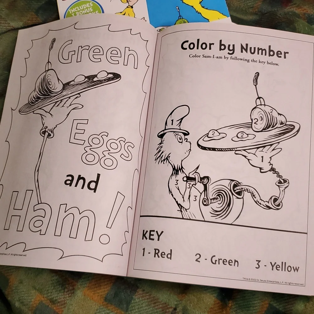 Dr. Suess Coloring and Activity‎ Book Set